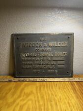 Babcock wilcox brass for sale  Milford