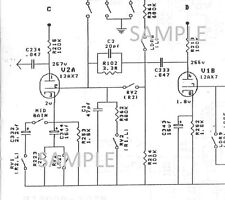 Mesa Boogie Mark IV amplificador de tubo retificador duplo diagrama de circuito (parcial) comprar usado  Enviando para Brazil