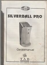 Silverball pro gerätemanual gebraucht kaufen  Wilhelmsthal