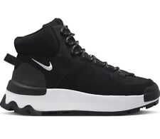 Botas para mujer Nike City Classic talla 10 negras blancas resistentes a la intemperie DQ5601-001 segunda mano  Embacar hacia Argentina