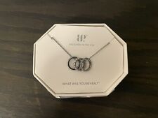 diamond halo black necklace for sale  Lebanon