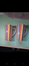 Whittard striped mugs for sale  JARROW