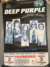 Deep purple poster usato  Busto Arsizio