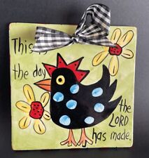 Wall plaque whimsical for sale  Stamford