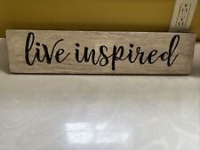 Live inspired rustic for sale  Murray