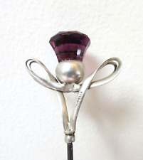 Antique hatpin amethyst for sale  Shipping to Ireland