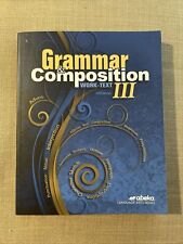Abeka grammar composition for sale  Florence
