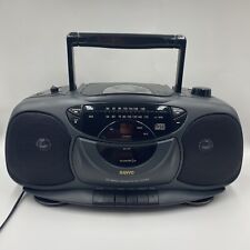 Sanyo MCD-Z1 Portable AM/FM Radio Stereo CD Player Cassette Recorder Boombox for sale  Shipping to South Africa