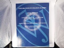 Manual de soluciones y recursos para instructor para acompañar exploraciones en la universidad segunda mano  Embacar hacia Mexico