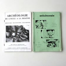 Lot cahiers archéologie d'occasion  Saint-Sorlin-en-Valloire