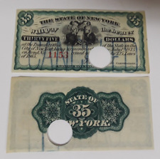 JUEGO DE $35 ""NUEVA YORK"" (BOND NOTA) $35 1873 segunda mano  Embacar hacia Argentina
