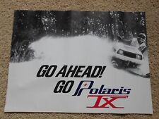 Polaris snowmobile poster for sale  Rochester