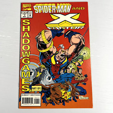 SPIDER-MAN i X-FACTOR #1 (1994) Shadowgames Część 1 Wysokiej jakości komiksy Marvela na sprzedaż  Wysyłka do Poland