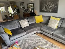 lovely grey sofa for sale  GOOLE