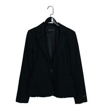 Jenni Button Black Button Up Collared Fitted Blazer Jacket - Size 4 / EU32 for sale  Shipping to South Africa