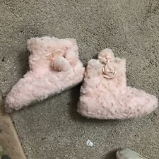 Girls slipper boots for sale  WALSALL