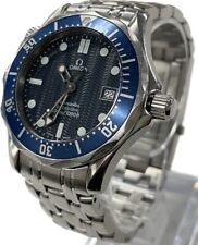 Reloj para hombre Omega Seamaster300 profesional 2561,80 esfera fecha azul marino cuarzo A266 segunda mano  Embacar hacia Mexico