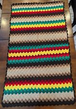 Usado, Mini cobertor afegão feito à mão 33x58" vieira divertida colorida nova comprar usado  Enviando para Brazil