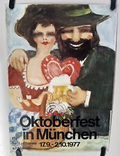 poster vintage octoberfest for sale  East Boston