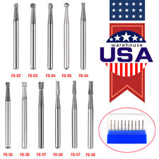 10pcs dental drills for sale  South El Monte