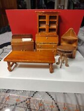 Miniature wooden dollhouse for sale  Delta