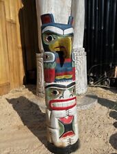 Totempfahl totem pole gebraucht kaufen  Glees, Wassenach, Wehr