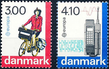 Dinamarca #Mi921-Mi922 1988 montada sin montar o nunca montada bicicleta cartera teléfono móvil [854-855] segunda mano  Embacar hacia Argentina