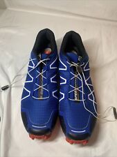 Salomon Speed Cross 4 Azul 383132 Sendero Senderismo Zapatos para Correr Para Hombre Talla 10 segunda mano  Embacar hacia Argentina