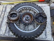 2006 Yamaha PW80 PW 80 Yzinger Rear Wheel Hub Brake & Good Tire 1991-06  for sale  Shipping to South Africa