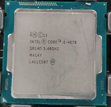 Czterordzeniowy procesor procesora Intel SR14D Core i5-4670 3,4 GHz LGA1150  na sprzedaż  Wysyłka do Poland