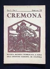 Cremona rivista mensile usato  Cremona