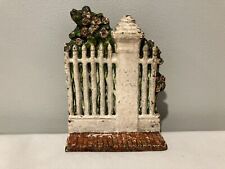 Antique Cast Iron Door Stop Fence Post Garden Original Paint - UNIQUE - unmarked for sale  Shipping to South Africa