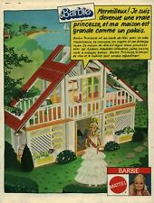 Publicité ancienne barbie d'occasion  France