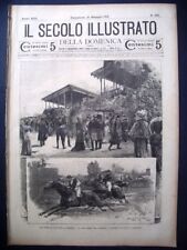 1901 corse cavalli usato  Milano