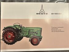 Prospectus brochure tracteur d'occasion  Challans