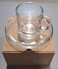 Nespresso Vertuo Espresso Cup And Saucer -  Glass - New, boxed for sale  Shipping to South Africa