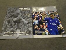 Chelsea testimonial programmes for sale  TUNBRIDGE WELLS