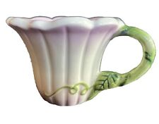Mini xícara Russ Berrie & Co tulipa número do item 15555 verde rosa comprar usado  Enviando para Brazil