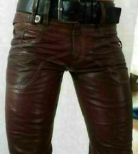 Men leather jeans for sale  SLOUGH