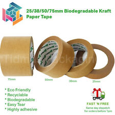 25mm 38mm 50mm 75mm Eco Kraft Paper Picture Framing Backing Tape Self Adhesive , used for sale  Shipping to South Africa