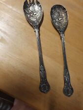 Pair vintage silver for sale  NEWCASTLE