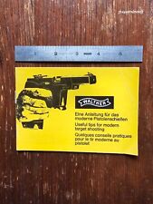 Walther useful tips for sale  Ardmore