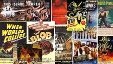 Cincuenta películas de ciencia ficción de la década de 1950 revisadas en 9 videos tiempo total de ejecución de 2 1/2 horas segunda mano  Embacar hacia Mexico