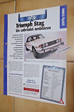 1970 triumph stag d'occasion  Vittel