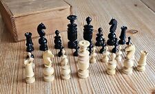 Alte schachfiguren holz gebraucht kaufen  Treben
