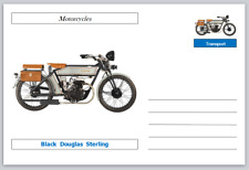Motorcycles black douglas for sale  UK