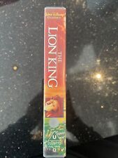 Lion king vhs for sale  WALSALL