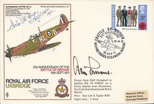 Used, Rear RAF Uxbridge Signed H D McGregor  Battle of Britain & Adolf Galland Luftwaf for sale  THETFORD