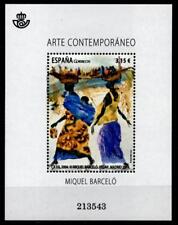 Gemälde ""Ca Va" (2004) von Miguel Barcelo. Block. Spanien 2014 segunda mano  Embacar hacia Argentina