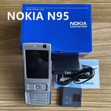 Teléfono celular deslizante desbloqueado original Nokia serie N N95 - ciruela profunda 3G GSM Wifi 5 MP segunda mano  Embacar hacia Mexico